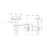 SUPPORT MAIN COURANTE POUR TUBE D42,4MM,AISI316 BROSSE