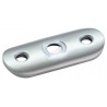 PLATINE POUR TUBE D33,7MM,AISI304 BROSSE